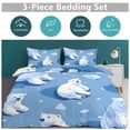 thumbnail image 6 of Cute Polar Bear Bedding Sets Twin Duvet Cover 3 Piece Cute Bed Set for Boys Girls Kid, 6 of 6