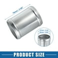 thumbnail image 4 of Unique Bargains Car Adapter Joiner Pipe Universal 57mm 2.24" OD 76mm 2.99" Length Connector Tubing Adapter Silver Tone, 4 of 6