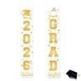 thumbnail image 1 of Graduation 2026 Door Banner Curtain Flag, Congrats Grad Doorway Tassel Valance, Polyester Party Backdrop Decor for Ceremony Celebration, 1 of 6