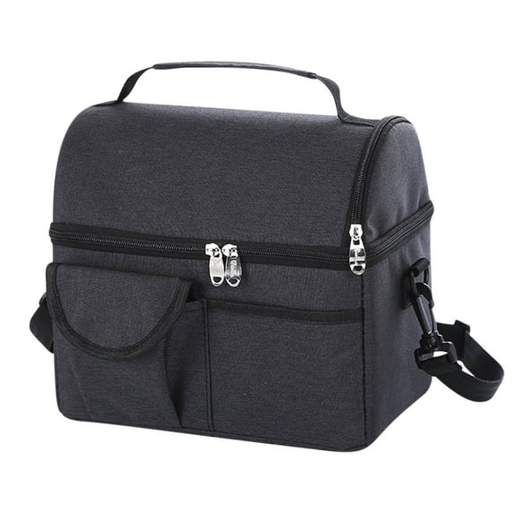 Qocolhg Lunch Box for Women Men, Insulated Lunch Bags fo Adults, Compact Cute Small Soft Cooler Bag for Student Small Meal Bag Thickened Lunch Bag Reusable Medium Lunch Purse Pail on Clearance