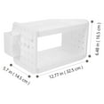 thumbnail image 2 of File Holder Desktop Book Rack Delicate Book Organizer Vertical Office Magazine Rack Home Supply, 2 of 8