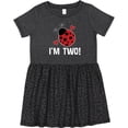 thumbnail image 3 of Inktastic 2nd Birthday 2 Year Old Ladybug Girls Toddler Dress, 3 of 5