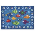thumbnail image 2 of Carpets for Kids Fishing 4 Literacy Rectangle Rug - 12 ft Length x 96" Width - Rectangle, 2 of 2