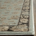 thumbnail image 3 of SAFAVIEH Vintage Jessamine Traditional Runner Rug, Light Blue/Black, 2'2" x 8', 3 of 6