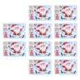 thumbnail image 4 of Etiqueta engomada de la decoración, 10 piezas de escaparate de Navidad para hombre, suministros para festivales, pegatinas para ventanas diseñadas a medida, 4 of 8