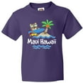 thumbnail image 3 of Inktastic Maui Hawaii Cute Vacation Youth T-Shirt, 3 of 5