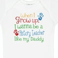 thumbnail image 4 of Inktastic History Teacher Like Daddy Boys or Girls Baby Bodysuit, 4 of 5