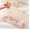 thumbnail image 2 of Xingzhi Transparent Cable Storage Box For Neat And Tidy Organization Easy To Access Yellow, 2 of 6