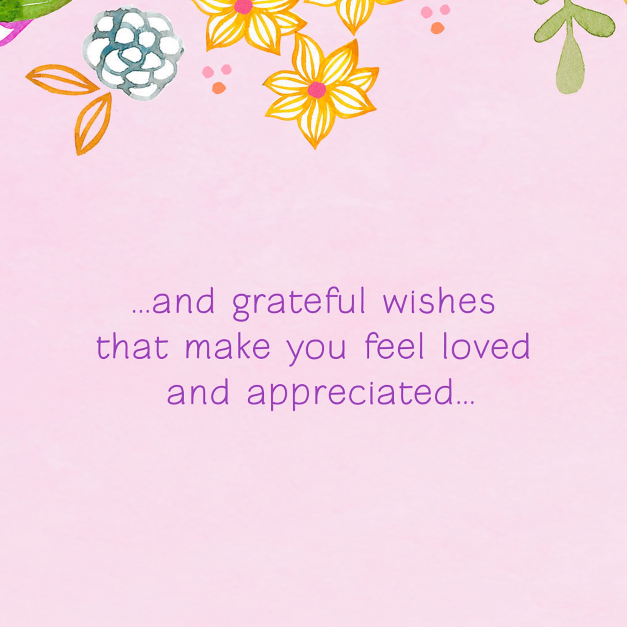 Hallmark Birthday Card for Grandma (Sweet Memories and Kind Hugs)