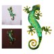 thumbnail image 3 of Metal Gecko pared decorativa lagartija colgar interior y exterior hogar dormitorio hadas jardín ornamento Cola Escultura de arte de pared de Gecko, 3 of 8