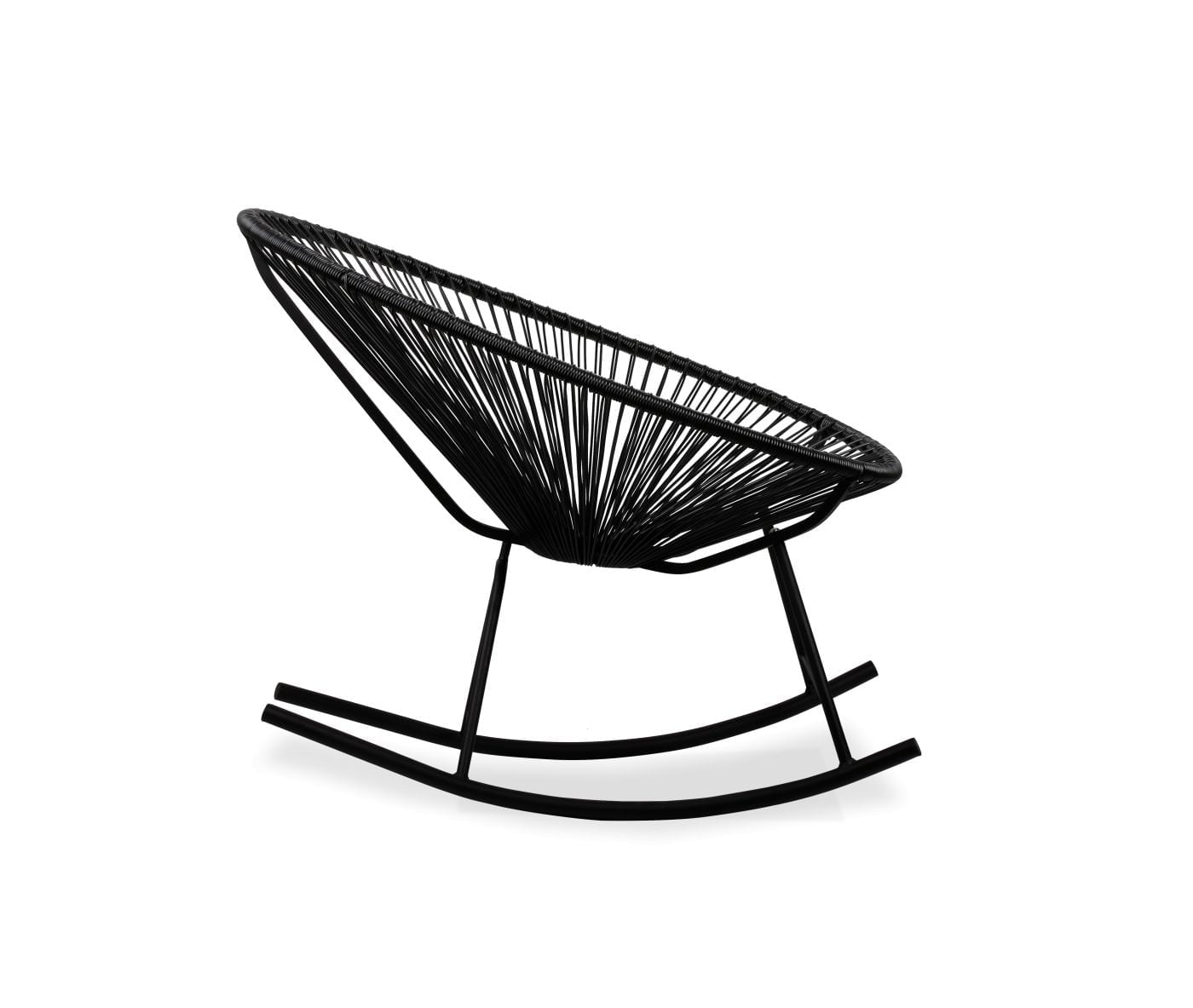 Costa Rocker Lounge Chair in Pink, Wire Lounge Chair, Plastic Lounge Chair, Beach Lounge Chair, Indoor-Outdoor Lounge Chair, Patio Lounge Chair, Oval Lounge Chair