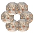 thumbnail image 2 of Christmas Trees Deer Snow Gifts Lambs 6 Pcs Drink Coasters with Holder Absorbent Coasters Woven Coasters for Drinks Table Desk Protection Home Decor, 2 of 7