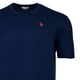 thumbnail image 3 of U.S. POLO ASSN. Camiseta para hombre - Jersey cardado, cuello redondo, logotipo bordado, algodón Azul oscuro, 3 of 3