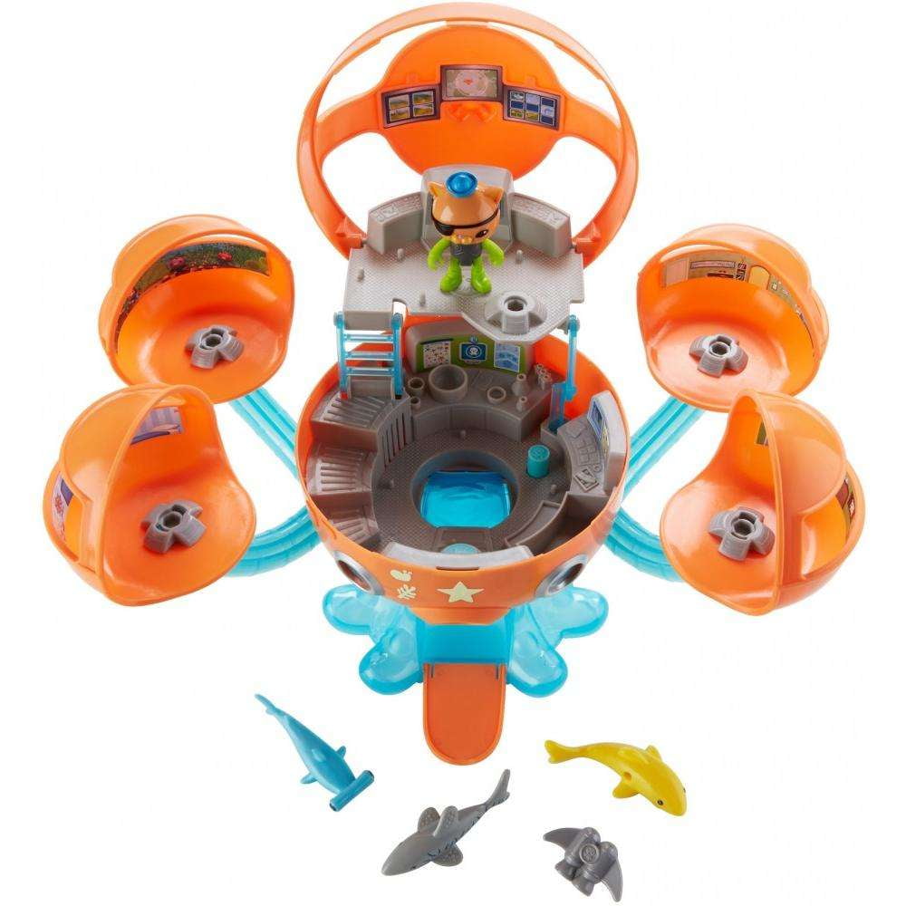 Fisher Price Octonauts Character Octopod Shark Adventure Playset