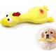 thumbnail image 2 of 3PCS Dog Squeaky Toys, Dog Small Screaming Chicken Toys, 6.6" Long Soft Rubber Chew Molar Dog Toys for Puppy Small Medium Dogs, 2 of 4