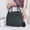 Gray, variant on Fasiaou 12x10x6 Inch Large Capacity Insulated Lunch Bag with Shoulder Strap, Multifunctional Portable Lunch Box Cooler Tote,Pink