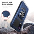 thumbnail image 2 of Compatible for BLU G91 Max Case with Magnetic Car Mount Friendly Hybrid Shockproof Protective Phone Cover with Kickstand - Blue, 2 of 7