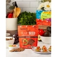 thumbnail image 4 of Organic Sea Salt Flaxseed Crackers, 5 Ounce 1-Pack, Gluten Free, Non GMO, Vegan, Keto Snack, 9g Fiber, 1g Net Carb, 4 of 5