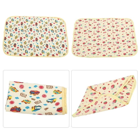 Yosoo 5 Types Newborn Baby Changing Urinal Pad Waterproof Cotton