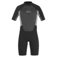 thumbnail image 1 of Urban Beach - Traje de Neoprene Blacktip Monocromático de Manga Corta para Hombre (Negro, Gris), 1 of 4