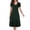 Green Sundresses for Women, variant on Dyegold Sundresses for Women Casual Beach - Dresses for Women 2023 Wedding Guest V Neck Short Sleeve Solid Color Maxi Sun Dress Loose Flowy Swing Formal Dress