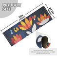 thumbnail image 5 of Yayeee Runner Rug for Bedroom 2'x6' Machine Washable Hallway Non Slip Mat, Art Flowers, 5 of 8