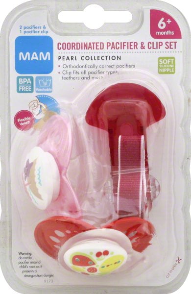 red mam pacifier
