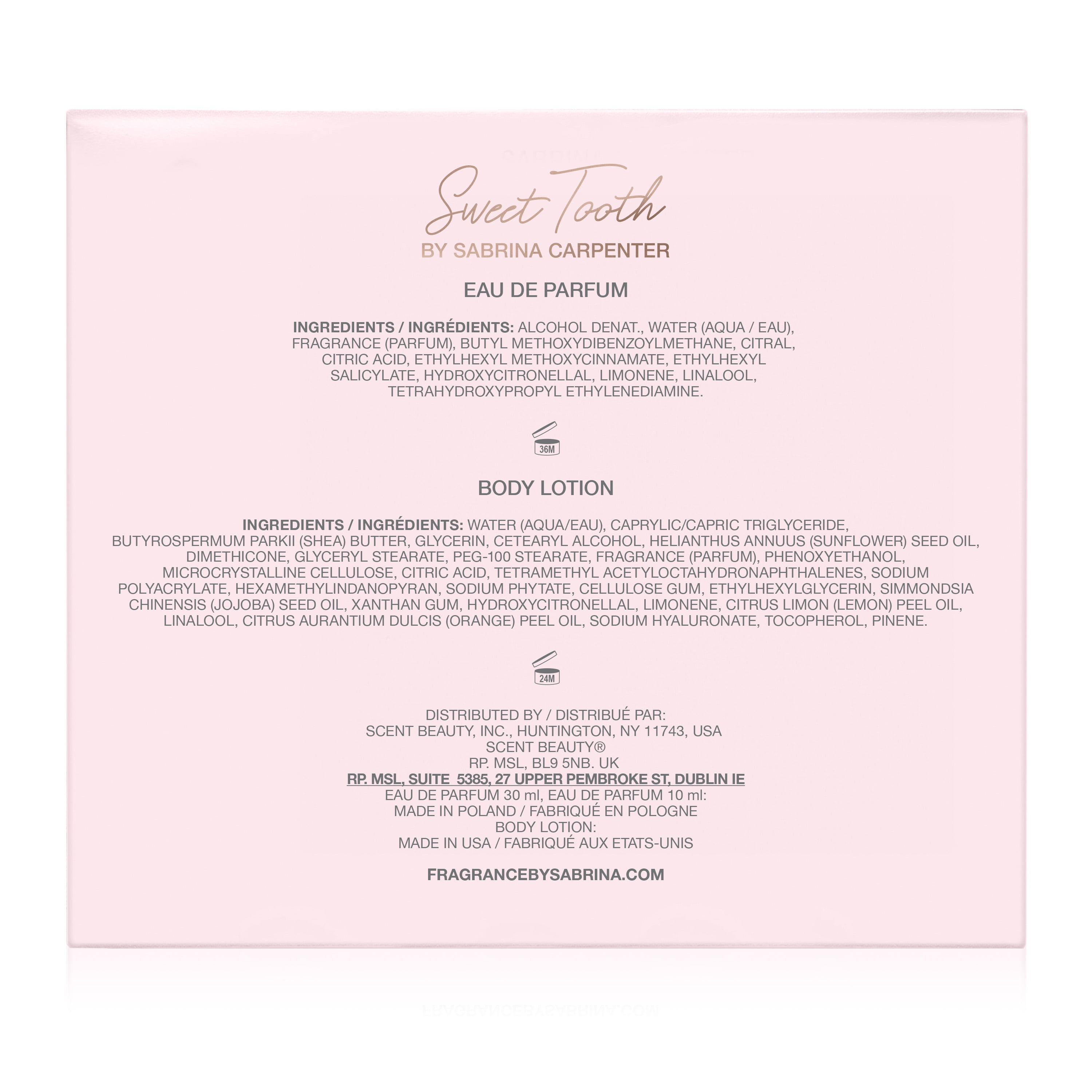 Sweet Tooth Eau De Parfum 3 Piece Giftset - Walmart.com