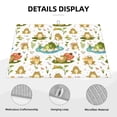 thumbnail image 3 of Yiaed Cute Frog Print Highly Absorbent Microfiber Kitchen Counter Mat, Dish Drying Pad for Dishes, Utensils, Pots and Pans, Large 18" x 24", 3 of 7