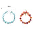 thumbnail image 2 of 2pcs Creative Christmas Wreath Wrought Iron Christmas Bell String Pendant Christmas Decorations, 2 of 5