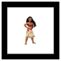 Gallery Pops Disney Moana - Moana of Motunui Wall Art, Black Framed Version, 12" x 12"