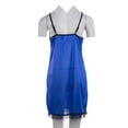 thumbnail image 3 of Sleepwear Women Satin Silk Lace Nightdress Sexy Lingerie Chemise Underwear Nightgown Halter Dresses, 3 of 6