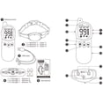 thumbnail image 4 of Valla invisible inalámbrica para perros — Collar electrónico de adiestramiento con control remoto — Collar eléctrico de adiestramiento impermeable para perros pequeños, 4 of 6