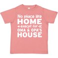 thumbnail image 3 of Inktastic No Place Like Home Except for Oma's & Opa's House Boys or Girls Toddler T-Shirt, 3 of 5