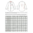thumbnail image 2 of G-Style USA Men's Regular Fit Long Sleeve Solid Color Dress Shirts - Aqua - Small - 15-15.5 - 32-33, 2 of 2