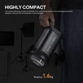 thumbnail image 3 of Lámpara de vídeo LED Godox SL100D 100W TLCI≥97 CRI≥96 5600K, 3 of 8