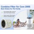 thumbnail image 3 of 2 Pcs Filtre de Remplacement Compatible avec LEVOIT Core 200S Purificateur d'Air Intelligent WiFi Compatible avec LEVOIT Core 200S Filtre de Remplacement, 3 of 5