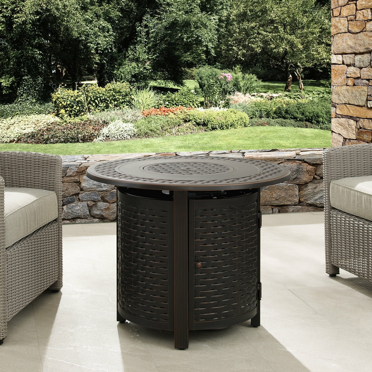 Vulcan Hendricks 33.9-Inch Propane Fire Pit