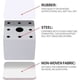 thumbnail image 4 of Juego de muebles de acero moderno de 4 pies con diseño blanco brillante para espacios elegantes, 4 of 4