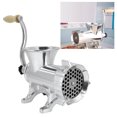thumbnail image 2 of Fyydes Kitchen Utensils,Meat Grinder,Manual Meat Grinder Aluminium Alloy Meat Mincer Vegetable Grinding Machine Home Kitchen Use, 2 of 8