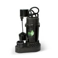 thumbnail image 1 of Ecoflo Pompe de Vidange Submersible en Aluminium 1 par 3 HP 3600 Gph, 1 of 1