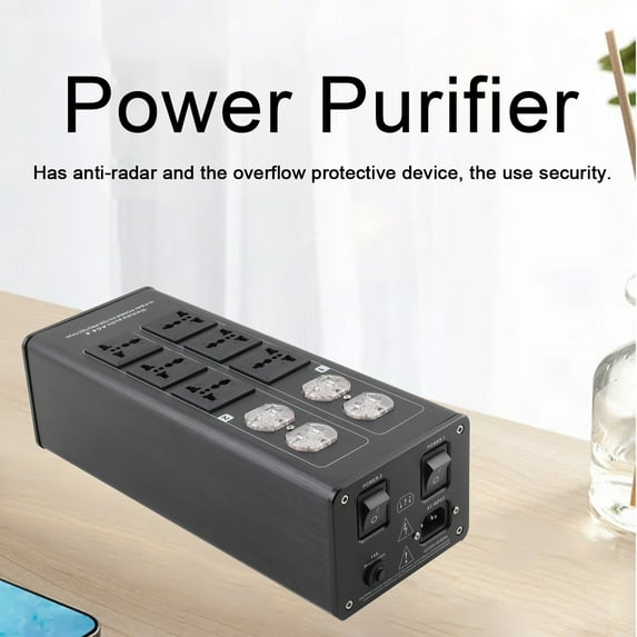 SUDEG Upgraded AC8.8 3000W 15A Advanced Audio Power Purifier Filter AC Power Socket US
