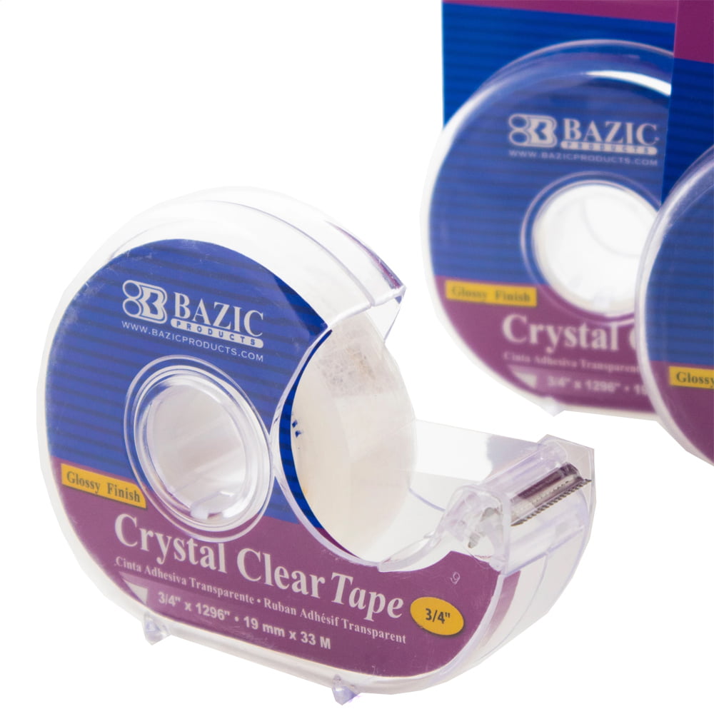20 Rolls Transparent Crystal Clear Tape 3/4"x1000"  High Quality Fast Ship 