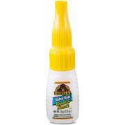 Gorilla Super Glue Brush And Nozzle Dual Option Fast 10 Second Setting Impact Tough 10g Dries Clear, 4-Pack