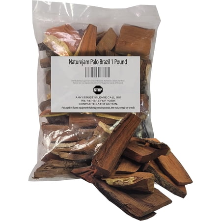 Naturejam Palo Brazil 1 Pound Bulk Bag-Haematoxylum Brasiletto for Natural Tea Aka Mexican Logwood