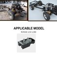 thumbnail image 2 of Xingzhi RC Car Shell Interior Simulationation For LC80 Plastic Crawler Simulation 1pcs Black RC Car Accessories Replacement Parts, 2 of 6