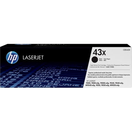 UPC: 0725184659522 | HP 43X (C8543X) Toner Cartridge  Black High Yield