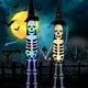 thumbnail image 4 of Cadena de luces de Halloween, cadena de luces LED con forma de calavera para Halloween, cadena de luces con forma de fantasma para Halloween, cadena de luces con forma de calabaza para jardín y, 4 of 5