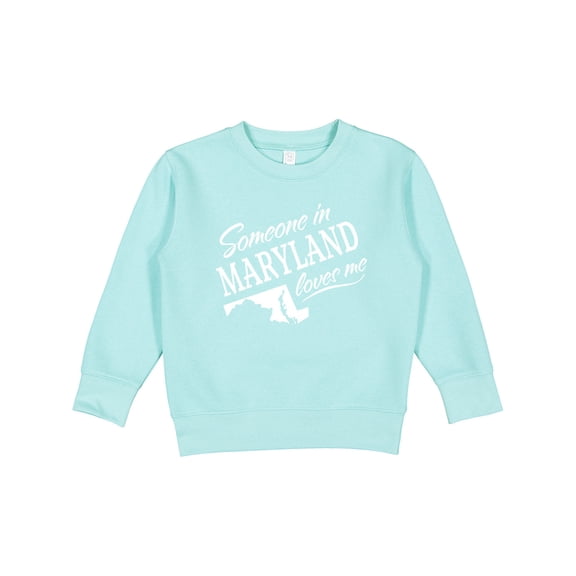 Inktastic Someone in Maryland Loves Me Toddler Sweatshirt