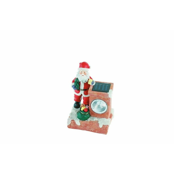 Lightahead Solar Powered Santa Lights for Christmas Holiday Decoration